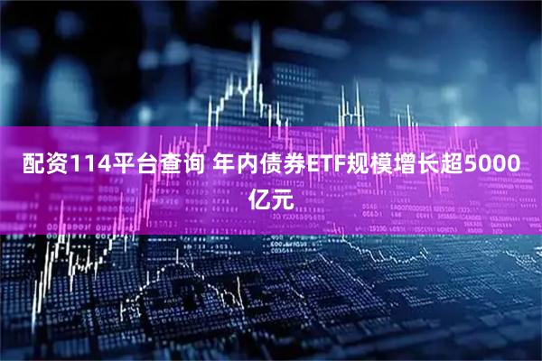 配资114平台查询 年内债券ETF规模增长超5000亿元